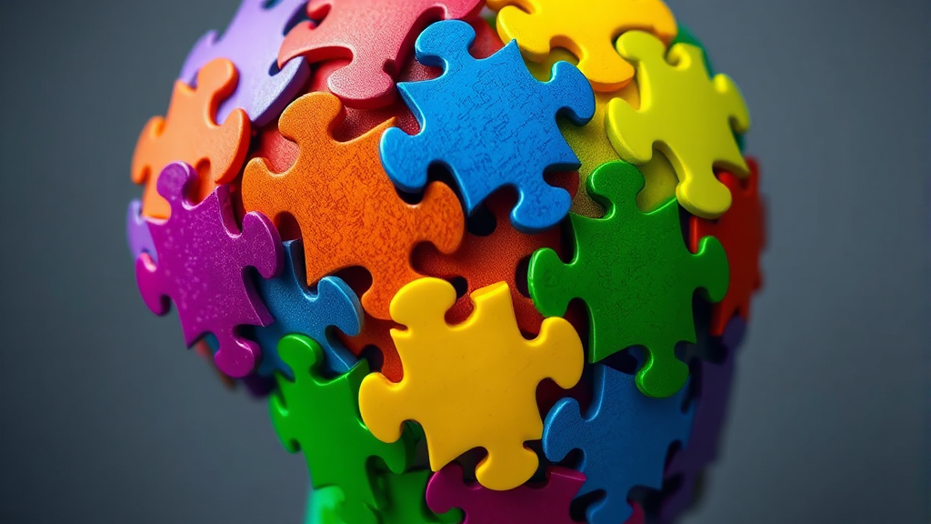 두통 부위별 원인: 개요 (realistic 스타일)