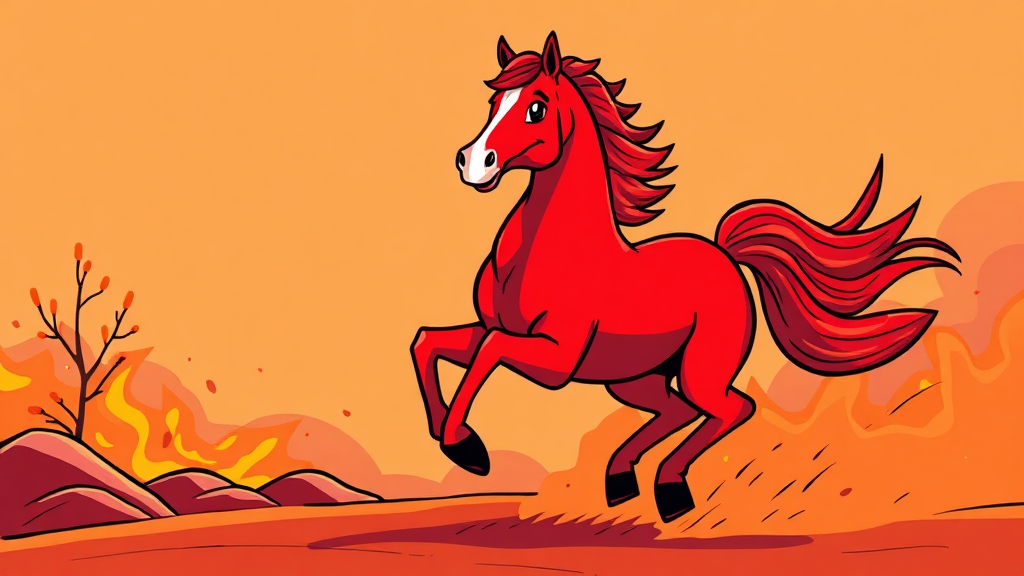 2026년 병오년, 무슨 의미? (cartoon 스타일)