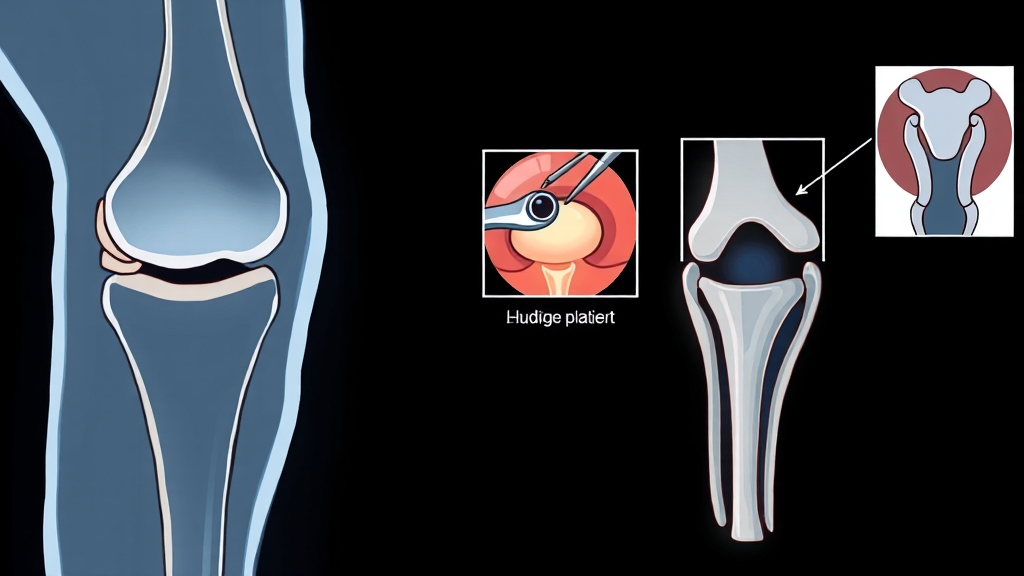 무릎 통증, 진단과 치료법은? (cartoon 스타일)