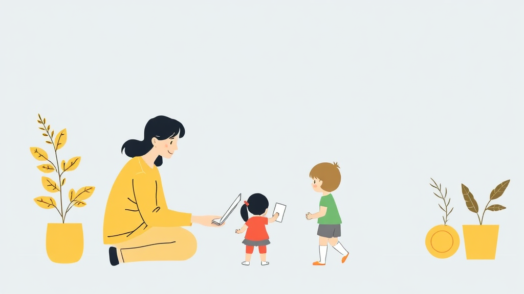 자녀장려금 신청 시 꼭 알아야 할 유의사항 (illustration 스타일)