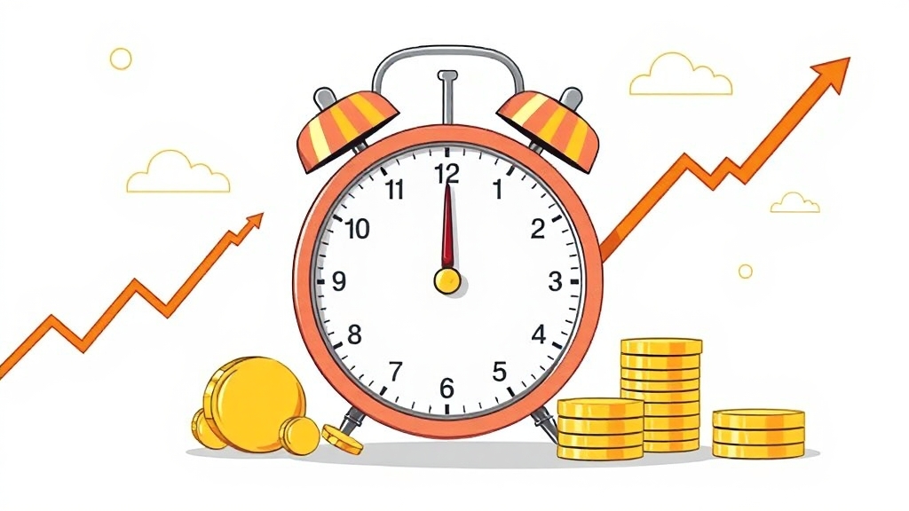 셧다운의 경제적 영향 (illustration 스타일)