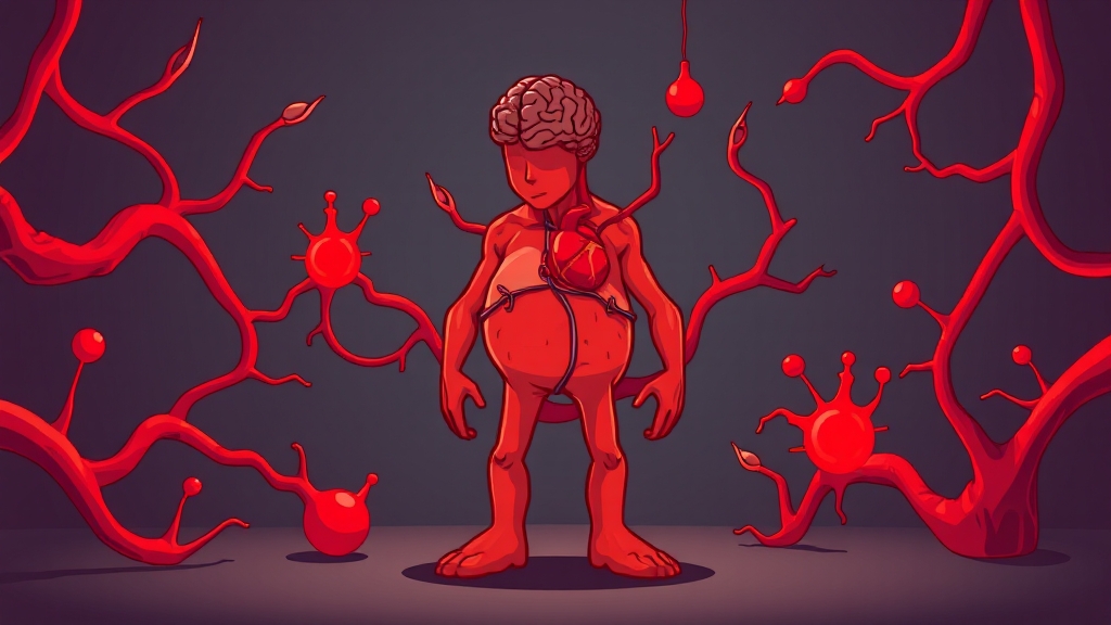 고지혈증, 왜 위험할까요? (cartoon 스타일)