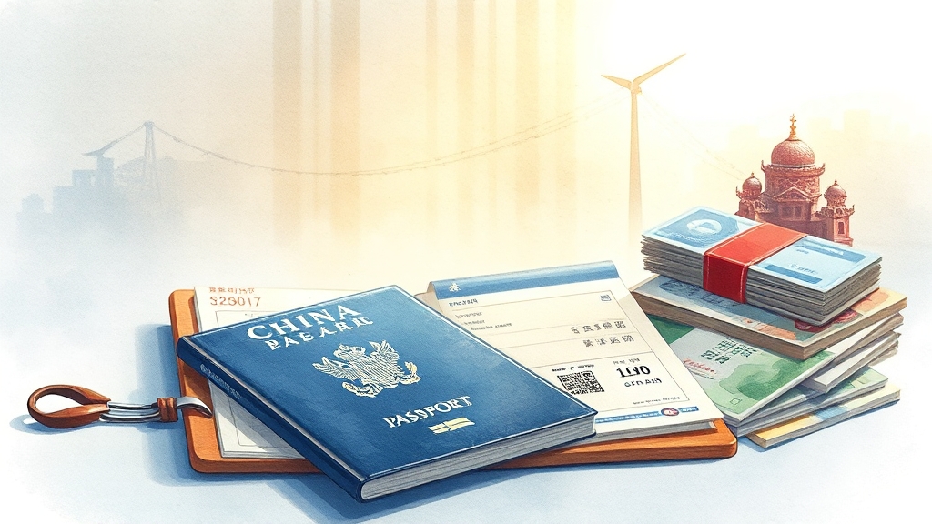 입국신고서, 꿀팁 & 주의사항! (watercolor 스타일)