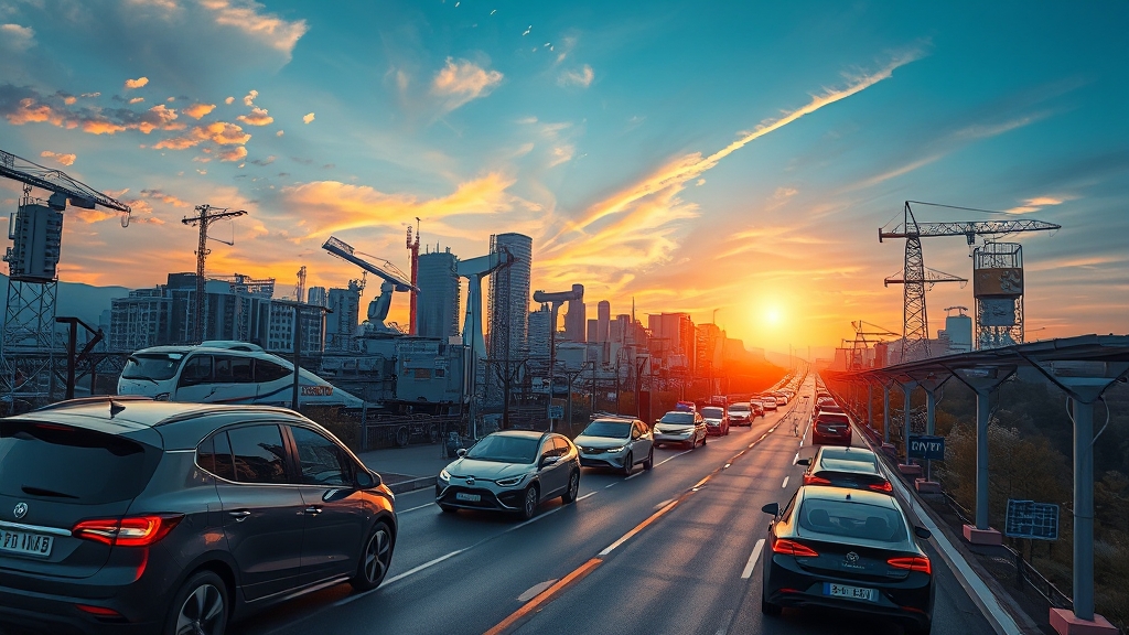 전략 광물의 종류와 미래 산업 영향 (realistic 스타일)