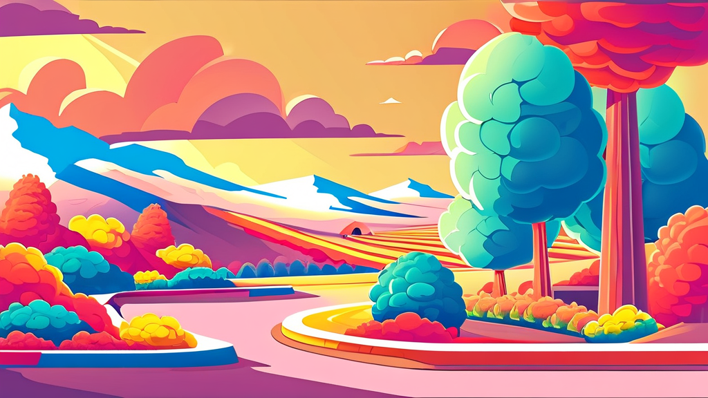 잠자는 동안에도 돈이 일하게 만드는 복리의 마법 (cartoon 스타일)