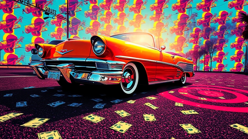 자동차세, 왜 내야 할까요? (popart 스타일)