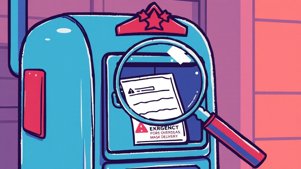 인터넷 우체국 이용 시 유의사항 (cartoon 스타일)