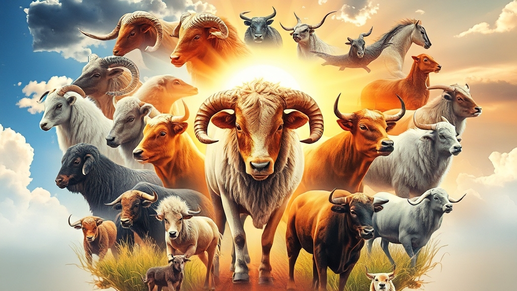 12간지 띠별 성격 (realistic 스타일)