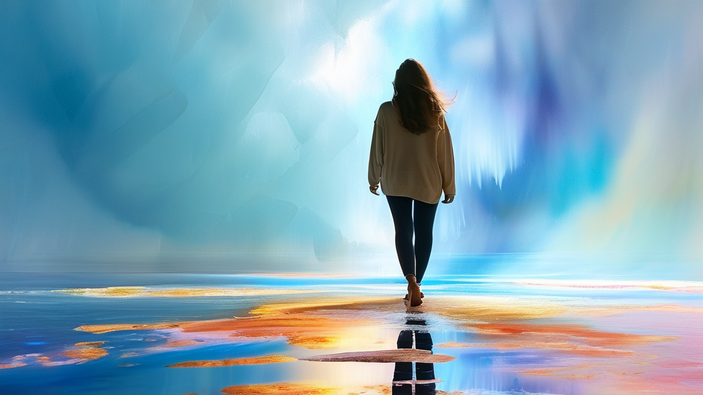 개인돈 대출 이용 후기 및 사례 분석 (watercolor 스타일)