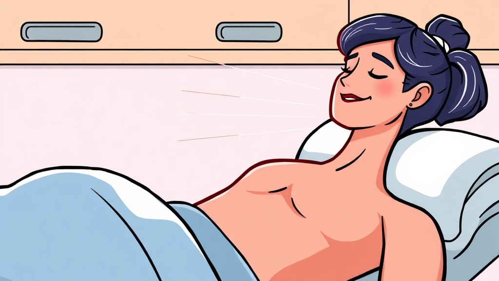 통증은 어느 정도? 써마지 FLX 시술 통증 후기 (cartoon 스타일)