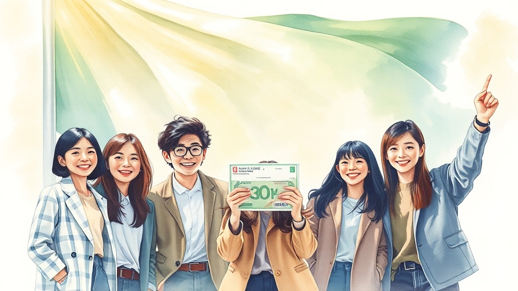 지원 대상 상세 조건 (watercolor 스타일)