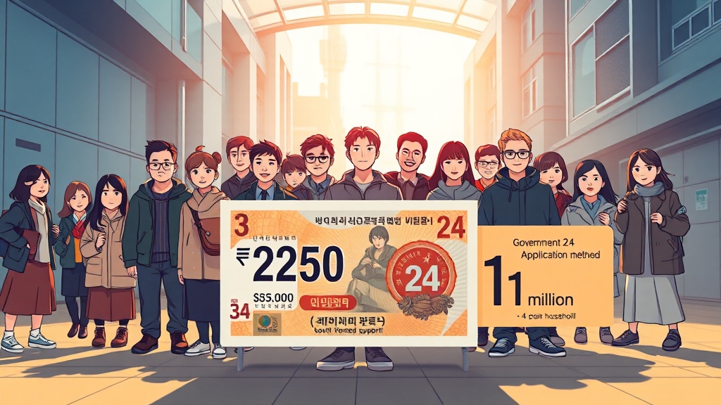 신청 조건 및 방법, 미리 알아봐요! (illustration 스타일)
