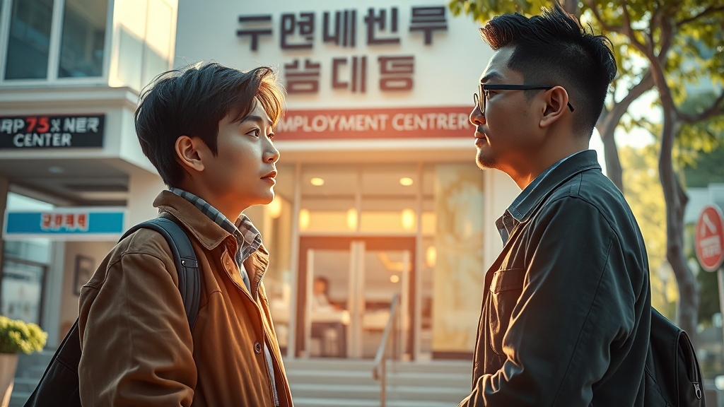 아르바이트 가능할까? (realistic 스타일)