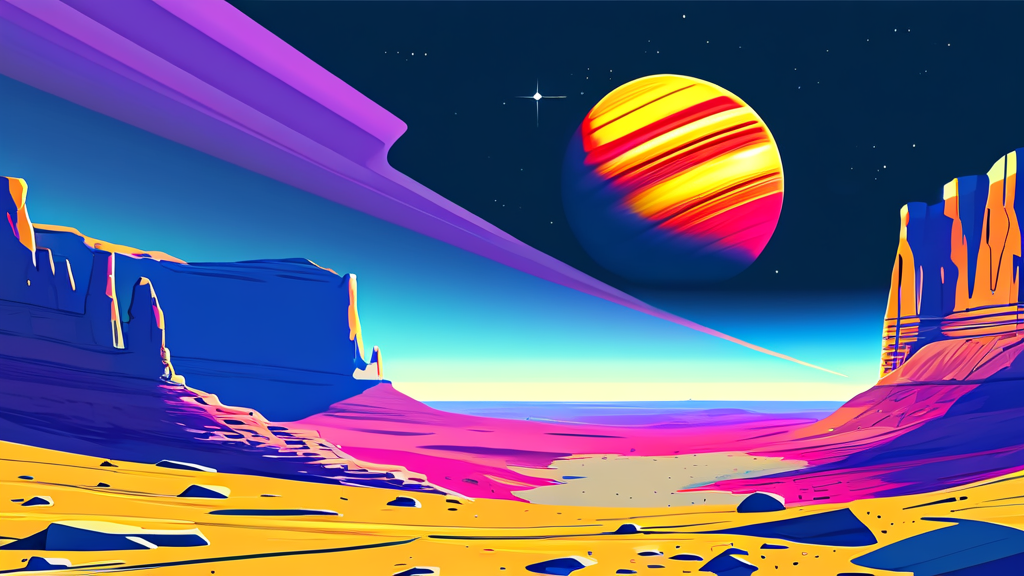 달 표면 디테일 포착: 아이폰 17 프로맥스의 잠재력 (cartoon 스타일)