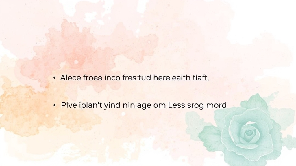 실제 운용 후기 및 활용 팁 (watercolor 스타일)