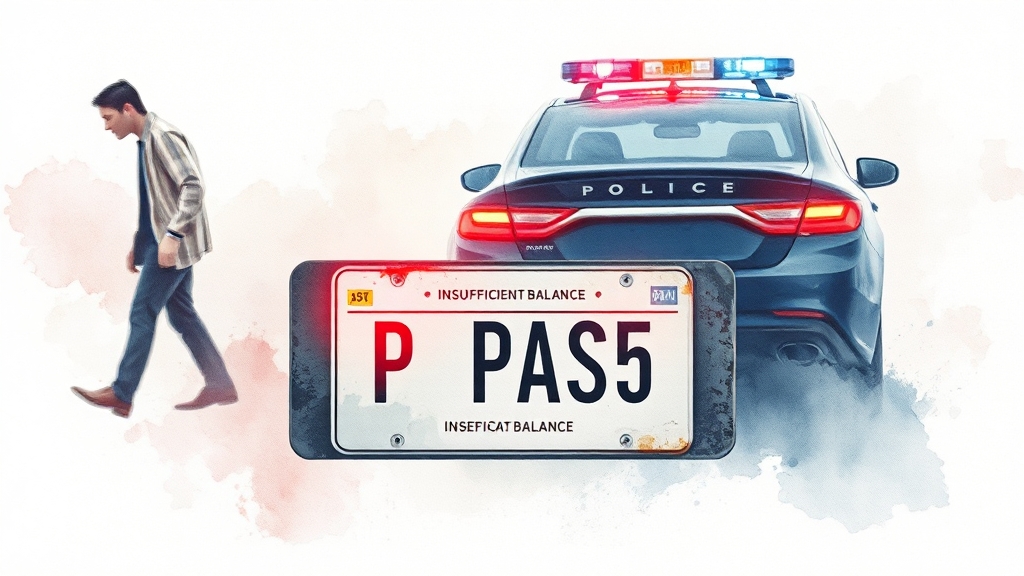 2025년 단속 기준 및 회피 방법 (watercolor 스타일)