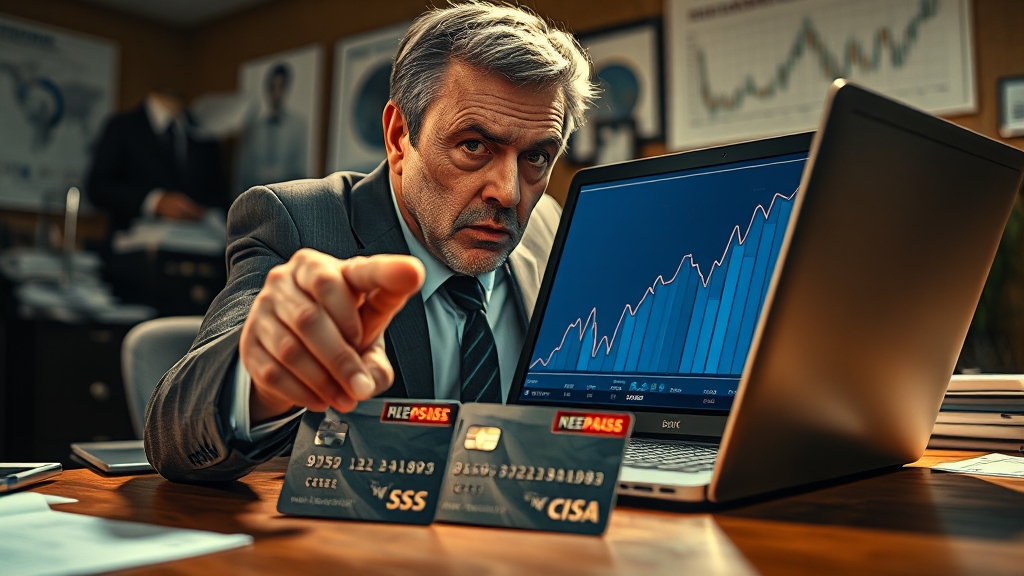 단기카드대출, 신중하게 사용하세요! (realistic 스타일)