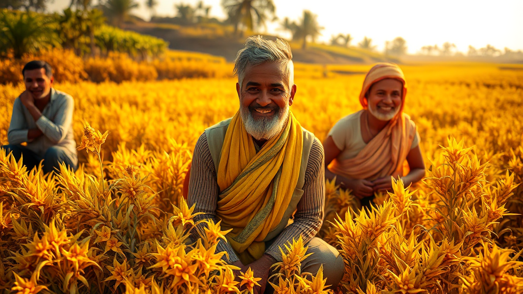 강황이란 무엇일까요? (realistic 스타일)