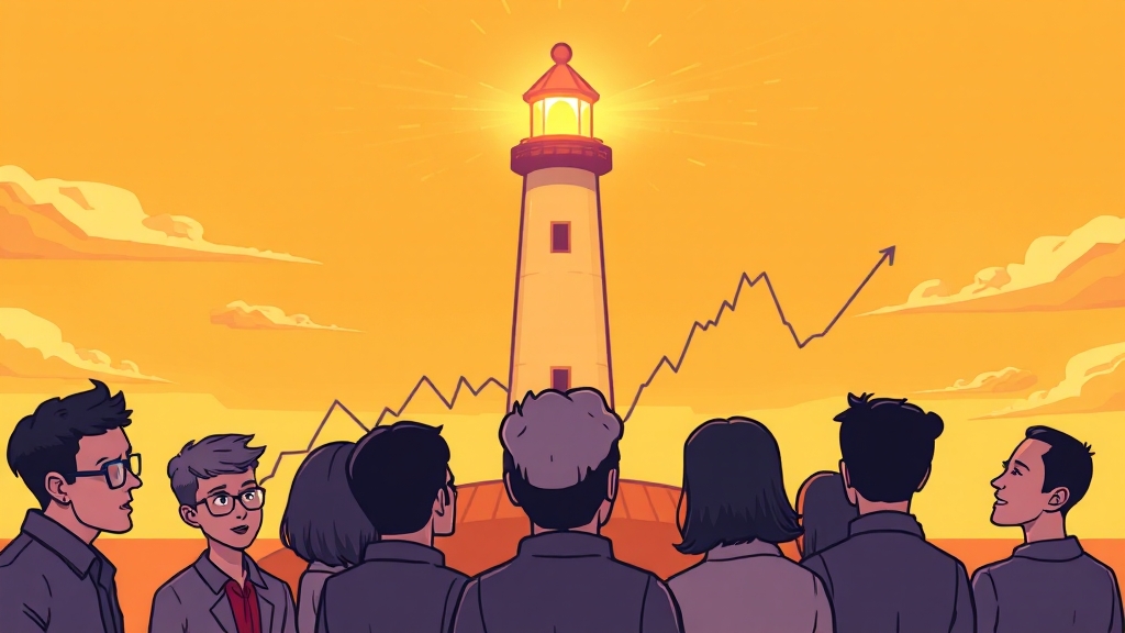 코스피, 왜 중요할까요? (cartoon 스타일)