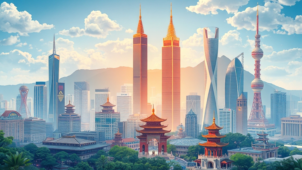 타이베이 여행 개요 (realistic 스타일)