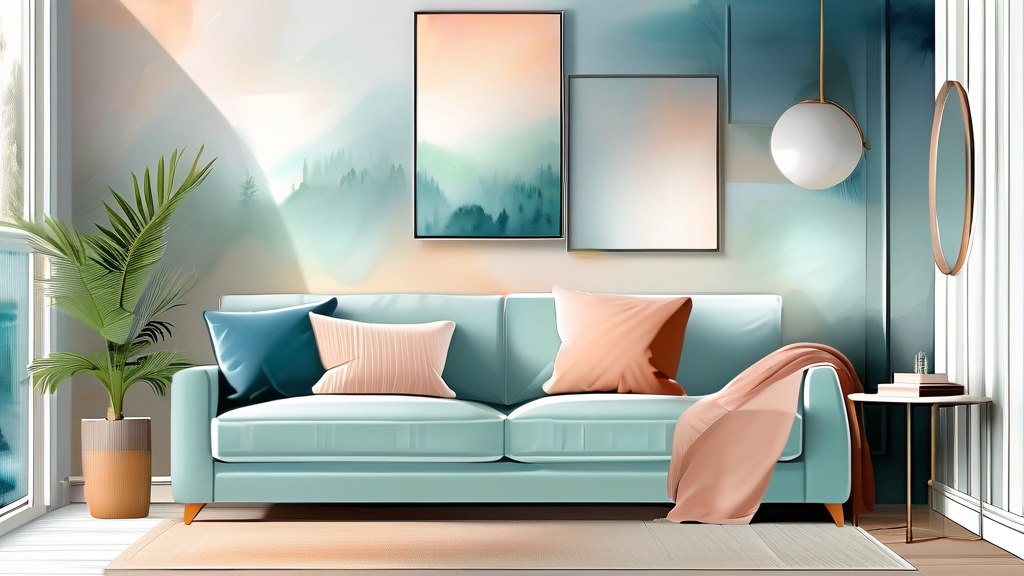 공간별 조명 선택 가이드: 밝기와 분위기 연출 (watercolor 스타일)