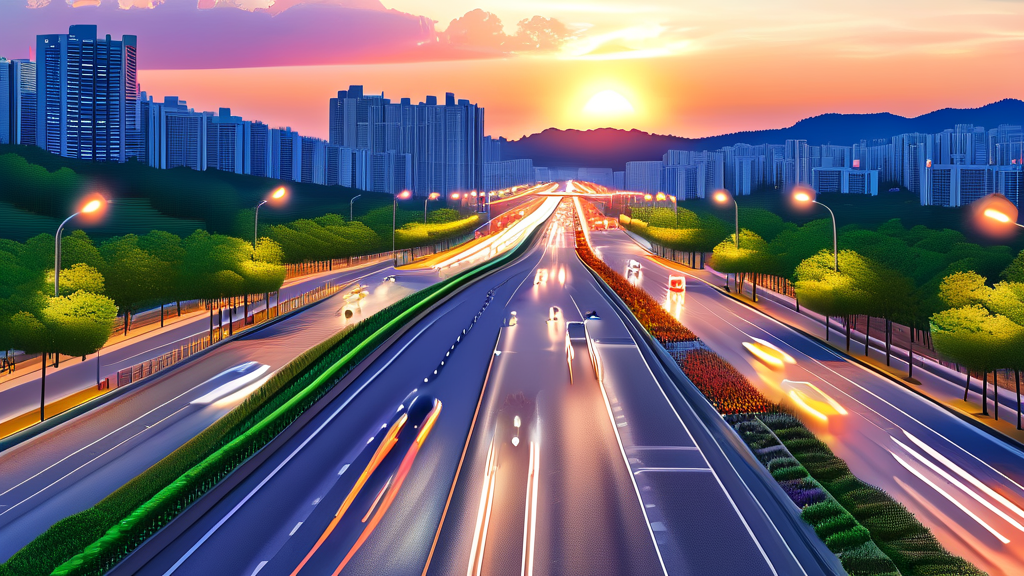 양재대로 자동차전용도로 해제: 달라지는 점들 (realistic 스타일)