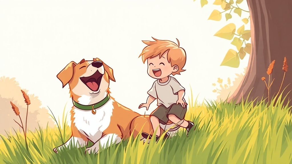 함께 성장하는 행복한 일상 (illustration 스타일)