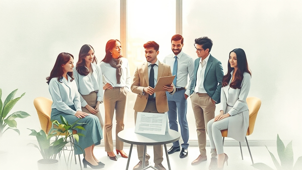 사업주, 무엇을 준비해야 할까? (watercolor 스타일)