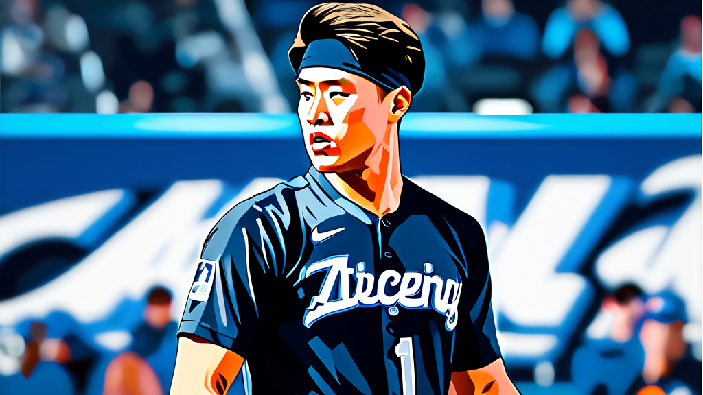 KBO 리그에서의 성공, 와이스의 MLB 재도전 발판 (illustration 스타일)