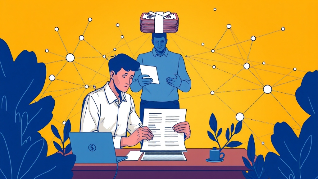 신청 방법 및 절차 (illustration 스타일)