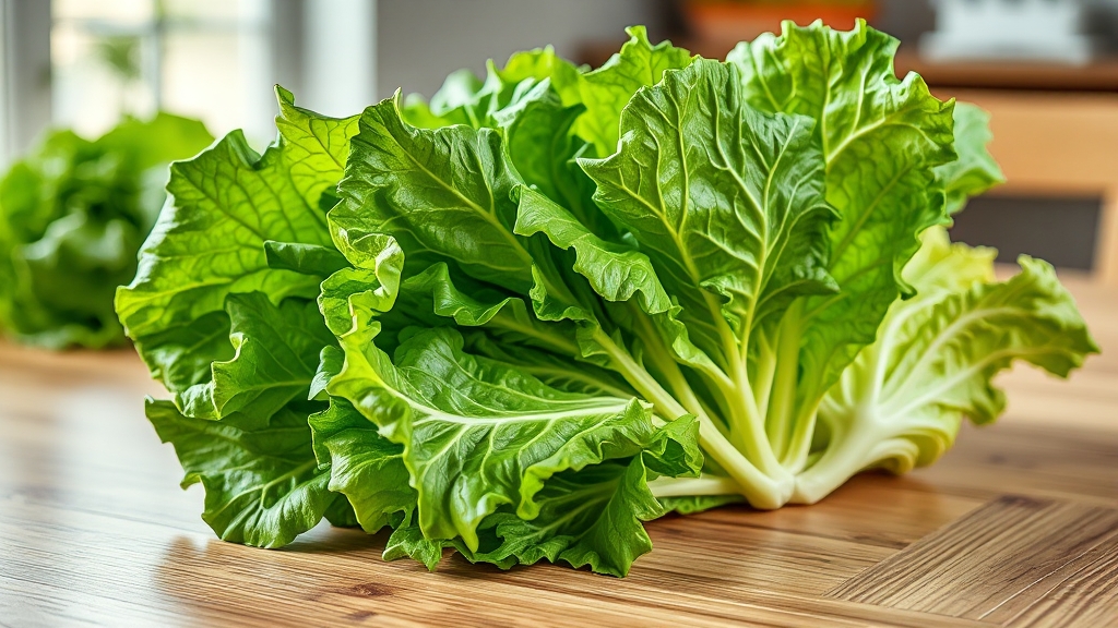 혈관 건강에 좋은 궁채 (realistic 스타일)