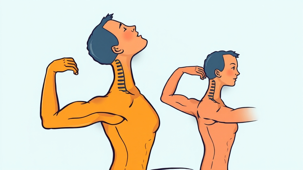 스트레칭 & 자세 교정: 꿀팁 대방출! (cartoon 스타일)