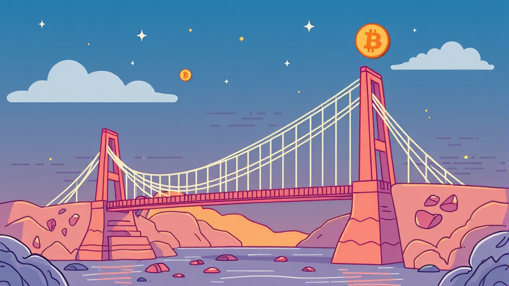 스테이블 코인 시장 현황 및 전망 (illustration 스타일)