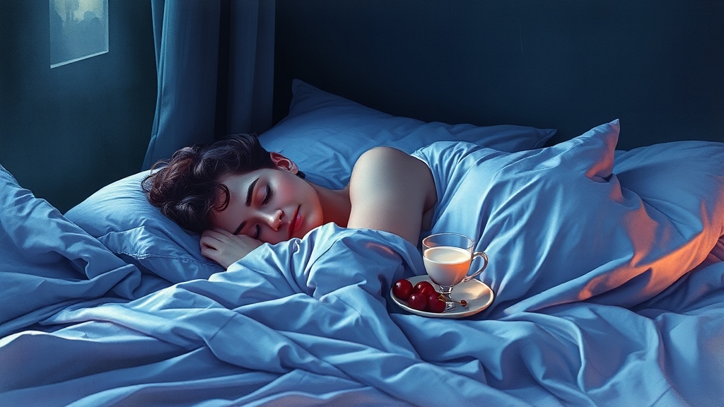 수면제 없이 잠드는 방법 (watercolor 스타일)