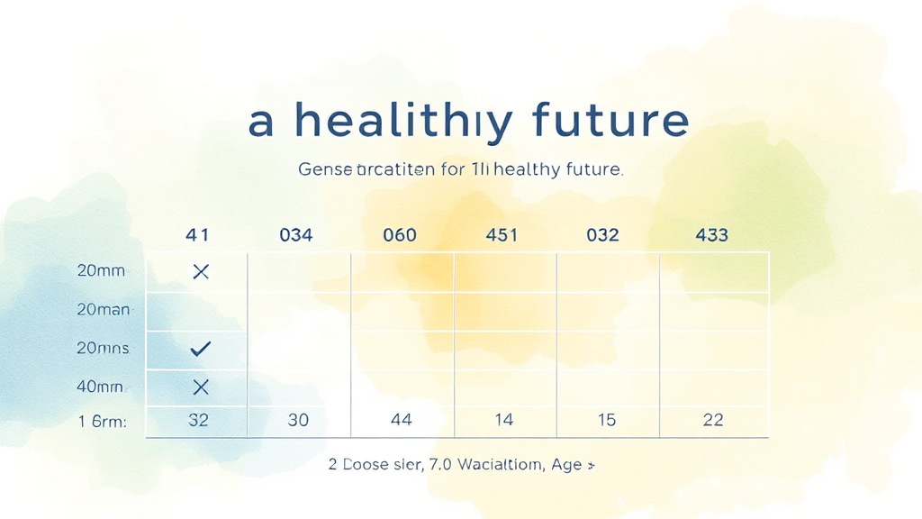 가다실 9가 접종 시기 및 횟수 완벽 가이드 (watercolor 스타일)