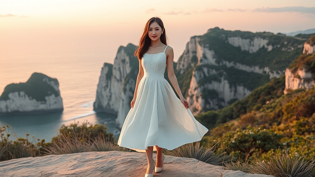 손연재 패션: 스타일 분석 및 브랜드 정보 (realistic 스타일)