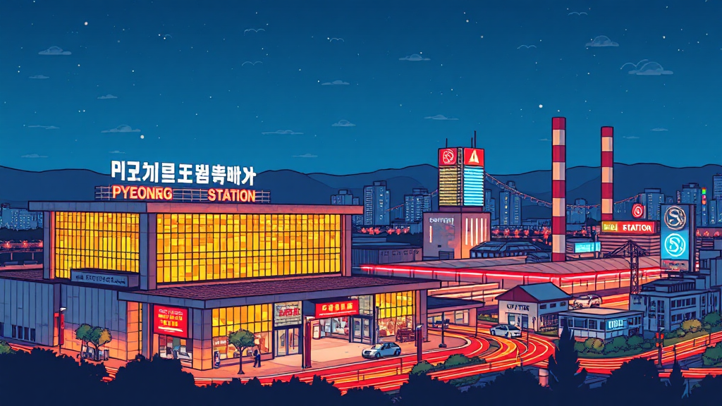 평택시 개발 호재 및 미래 가치 (cartoon 스타일)