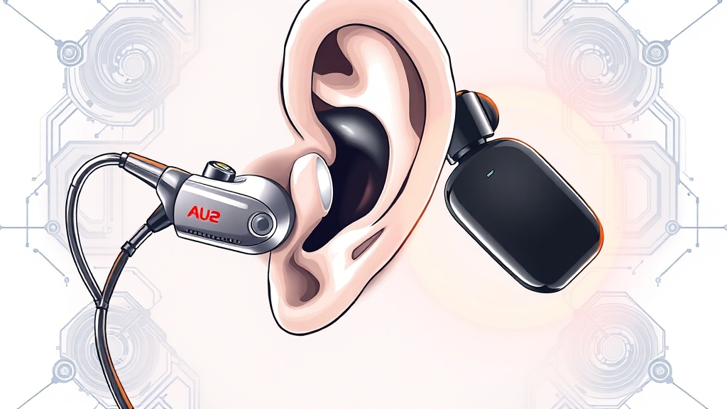 유선 vs 무선 이어폰 비교 (illustration 스타일)