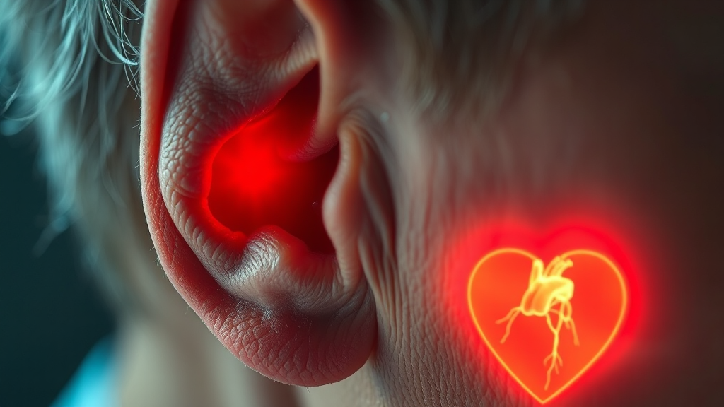 귓불 주름(프랭크 징후)이란? (realistic 스타일)