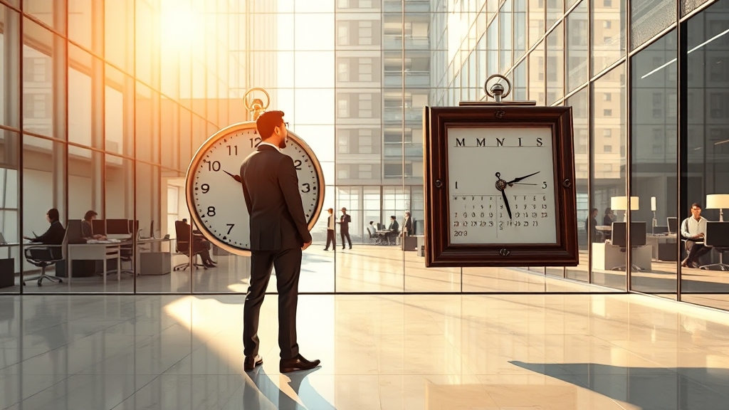 묵시적 갱신과 계약 해지 (realistic 스타일)