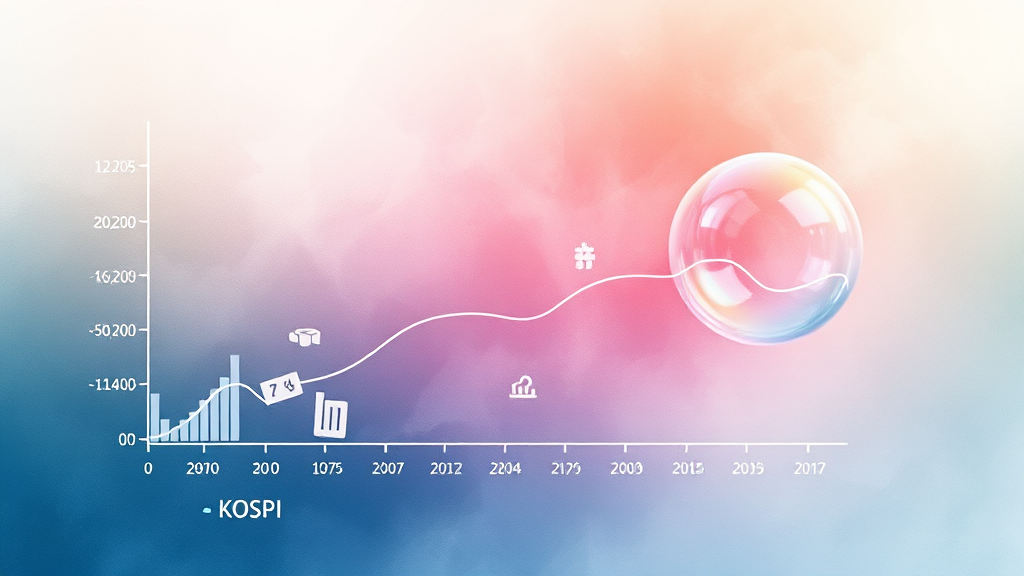 코스피 급락, 과거 사례와 비교 분석 (watercolor 스타일)