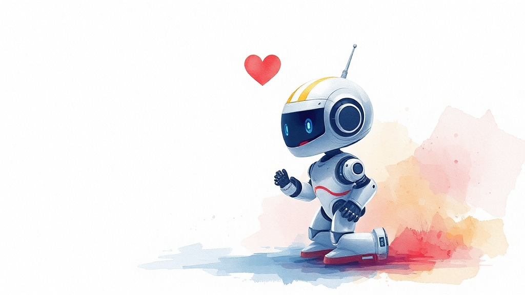 클로봇 주가 상승 배경은? (watercolor 스타일)