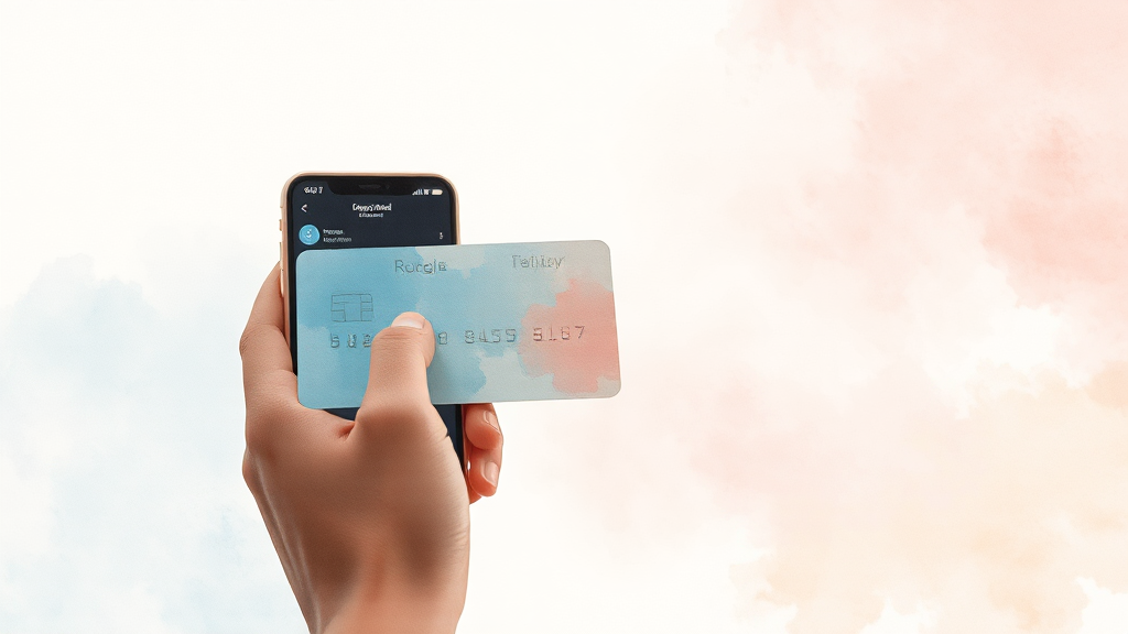 간편한 분실신고 방법 (watercolor 스타일)