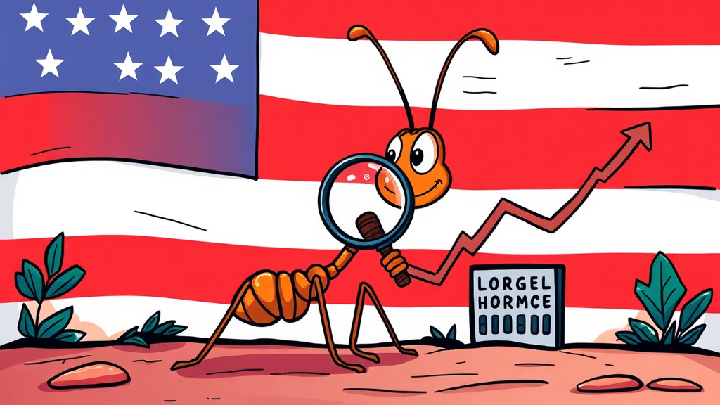 미국 주식 투자 시 유의사항 (cartoon 스타일)