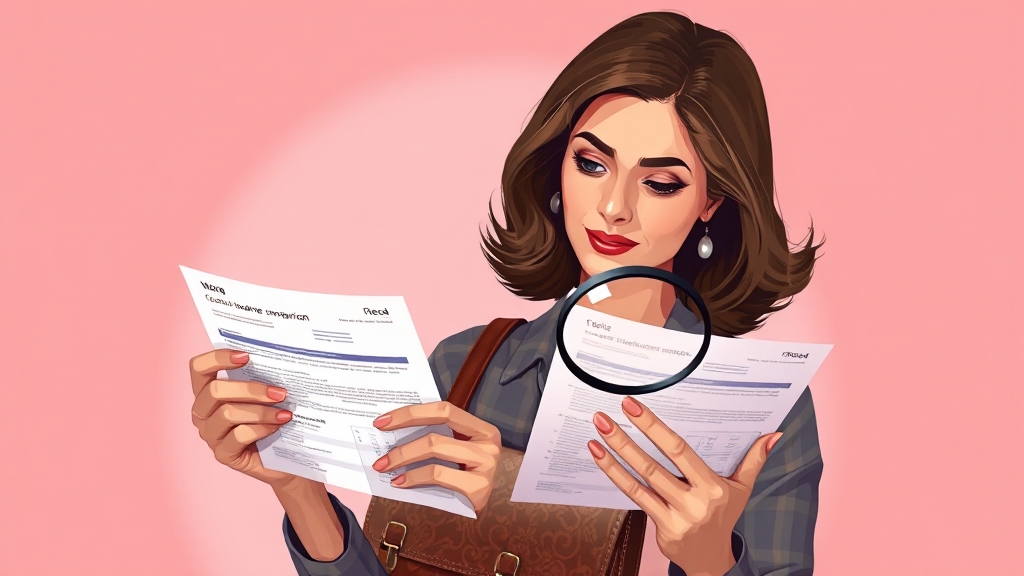 비갱신형 암보험 비교사이트 활용법 (illustration 스타일)