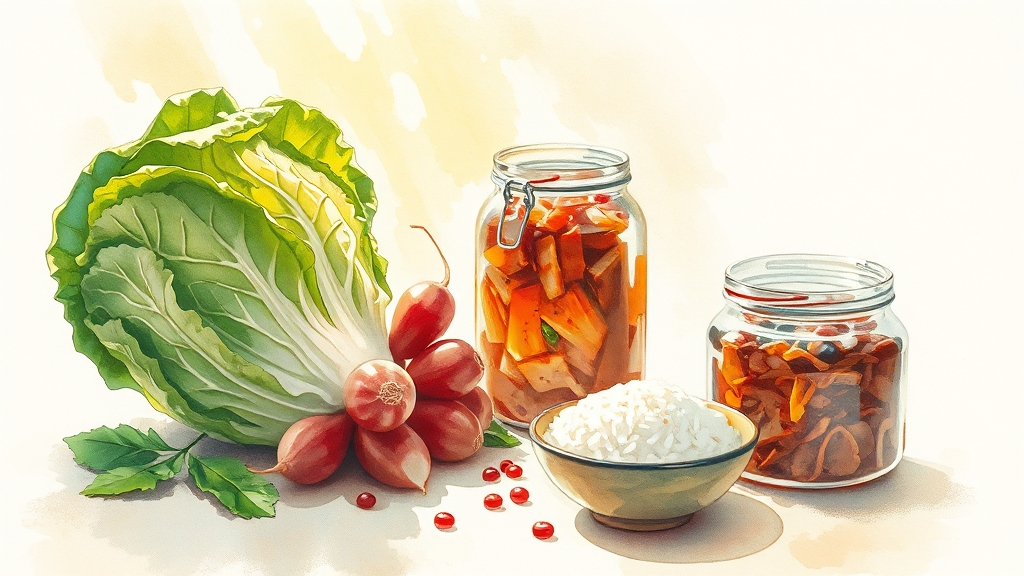 재료 준비의 핵심 (watercolor 스타일)