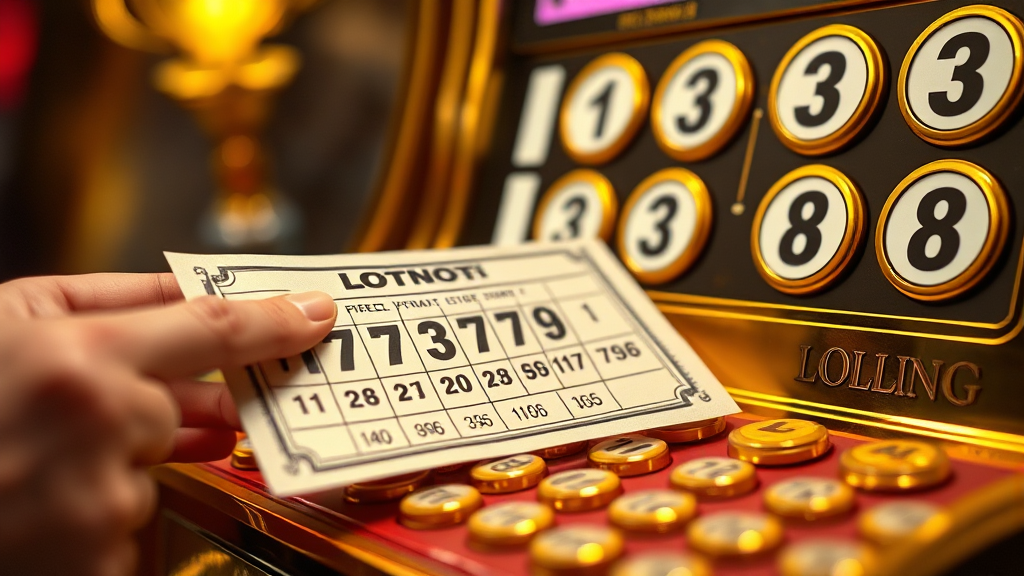 로또 구매 방식 및 전략 (realistic 스타일)