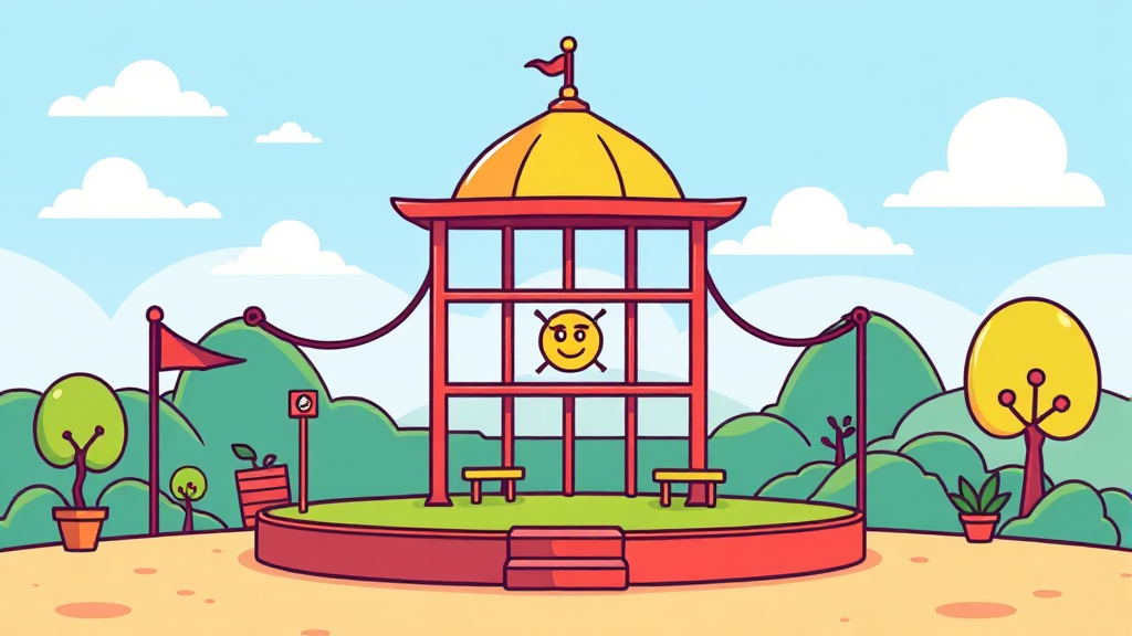 신용카드 사용과 신용점수 관리 (cartoon 스타일)