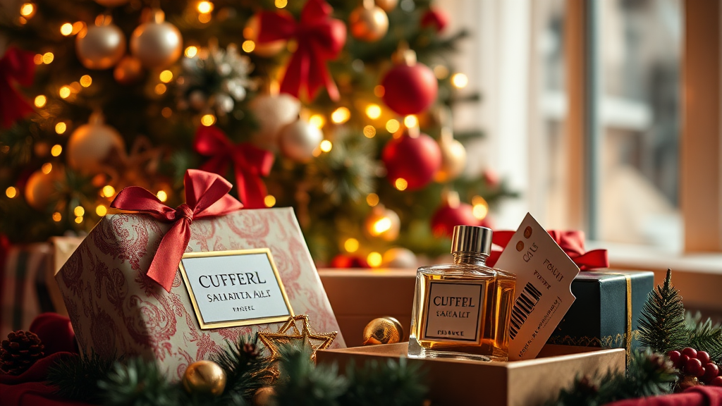 인기 크리스마스 선물 트렌드 (realistic 스타일)