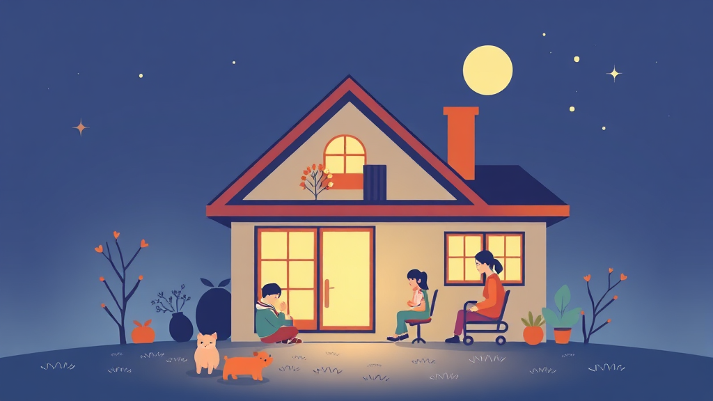 에너지바우처 신청 자격 및 방법 (illustration 스타일)